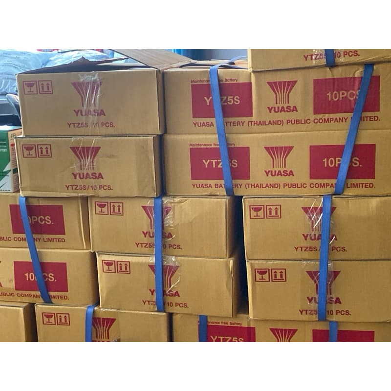 แบตเตอรี่ YUASA YTZ5S สำหรับใส่ Wave 100 110i 125i ทุกรุ่นรถออโต้ที่ใช้แบต 5 แอมป์ได้ทุกรุ่น รูปที่ 4