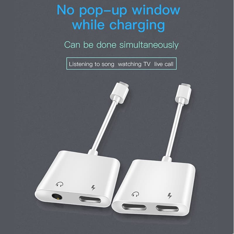 ส่งจากไทยเหมาะสำหรับแท็บเล็ตและโทรศัพท์มือถือ Apple อะแดปเตอร์สายออดิโอ 3.5 มม. ถึง Apple รูปที่ 4