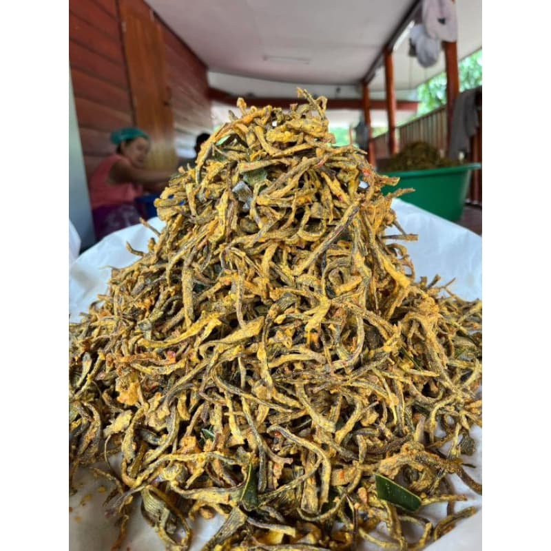เห็ดลมทอดกรอบสมุนไพร ขนาด 500 กรัม เห็ดทอดกรอบ เห็ดทอดสมุนไพร เห็ดทอด มี 8 รสชาติ รูปที่ 6