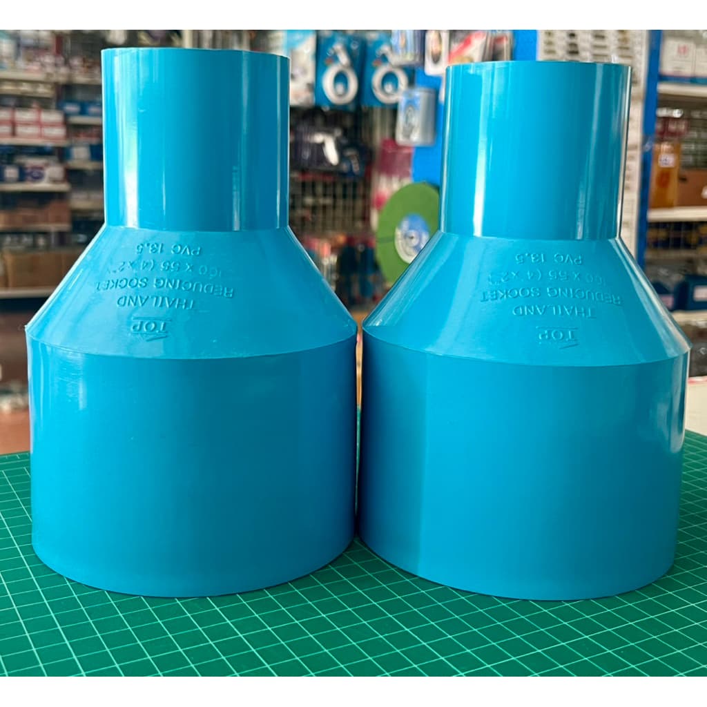 4”x 2“ข้อลดกลมหนา ขนาด4นิ้ว ลด 2นิ้ว PVC 13.5 ตรา TOP รูปที่ 1