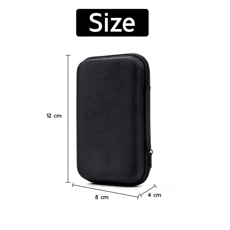 กระเป๋าใส่หูฟัง สายชาร์จ Power Bank ฮาร์ดดิสและอื่นๆ รุ่น BAG 103 มีให้เลือกหลายขนาด รูปที่ 4