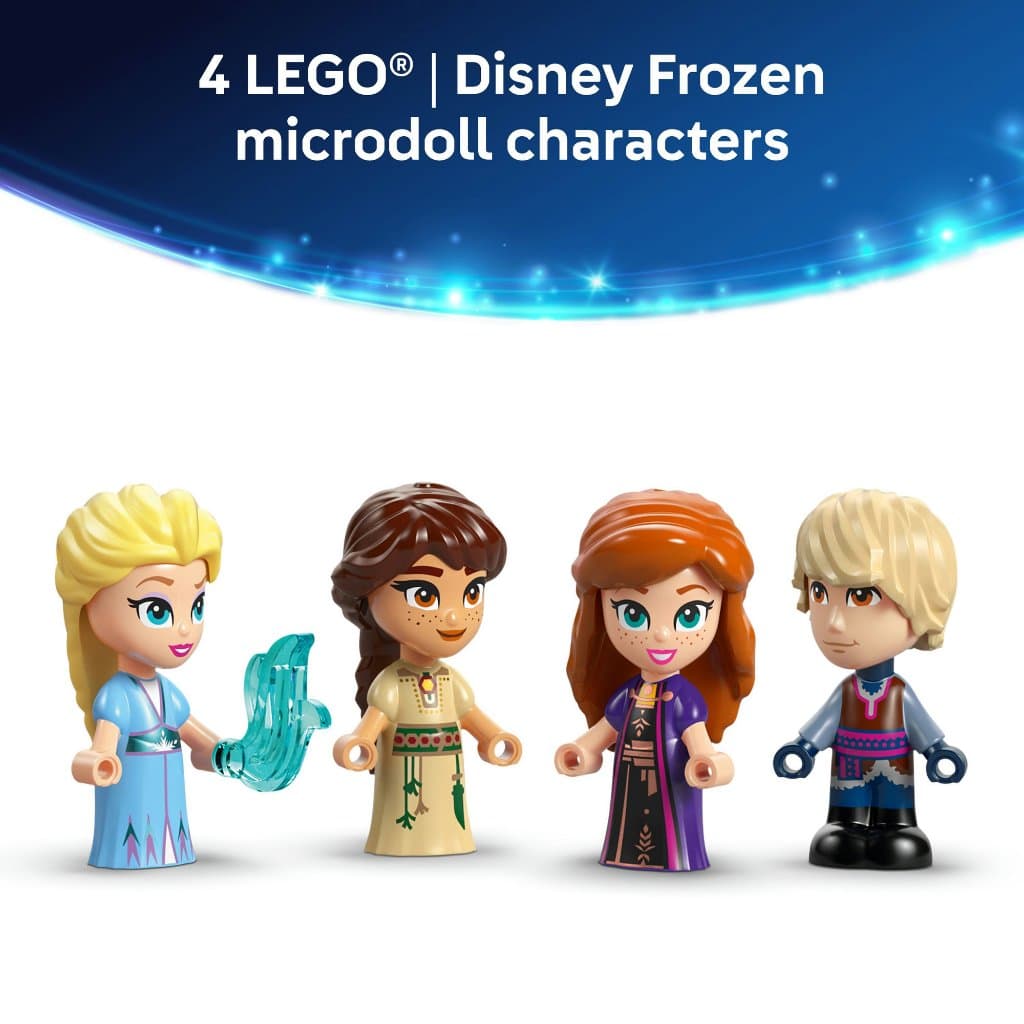 *Exclusive* LEGO Disney Princess 43278 Mini Arendelle Castle & Elsa's Ice Palace , Building Blocks, Kids Toy รูปที่ 7