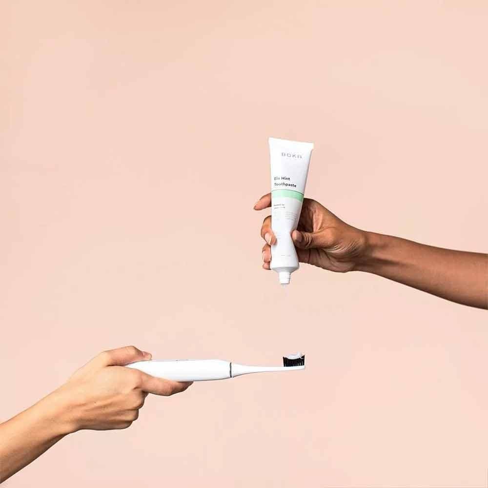 Shipping from Thailand-BoK Fluoride Free Toothpaste Nano Hydroxyapatite, Remineralizing, Sensitive Oral Care รูปที่ 4