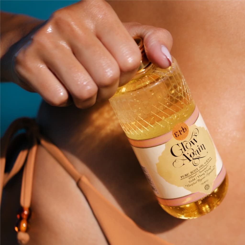 ERB Scent & Skin Set - Wine & Roses Body Oil 230 ml. + Glow Again Body Oil EX 240 ml. รูปที่ 3
