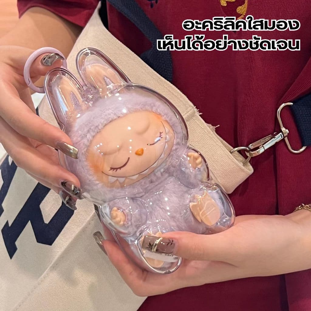 เคสอะคริลิคใส สำหรับใส่ V1 V2 V3 100% กันฝุ่น/กันนำ้ v1 v2 v3 {ไม่รวมตุ๊กตา} รูปที่ 3