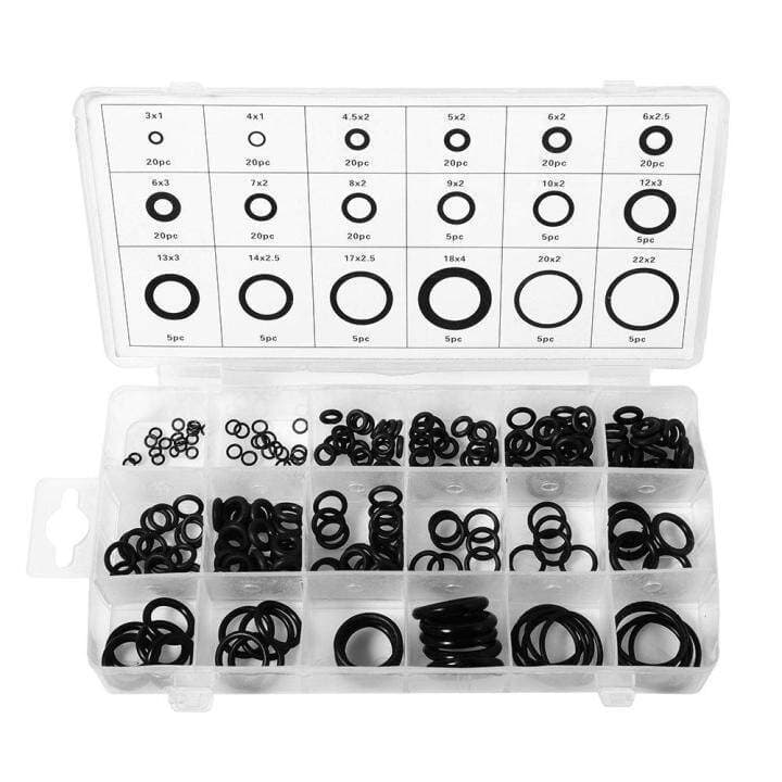 225ชิ้น ยางโอริง อเนกประสงค์MT O ring18ขนาด ยางโอริง อเนกประสงค์ คุณภาพสูง พร้อมกล่องพลาสติก รูปที่ 9