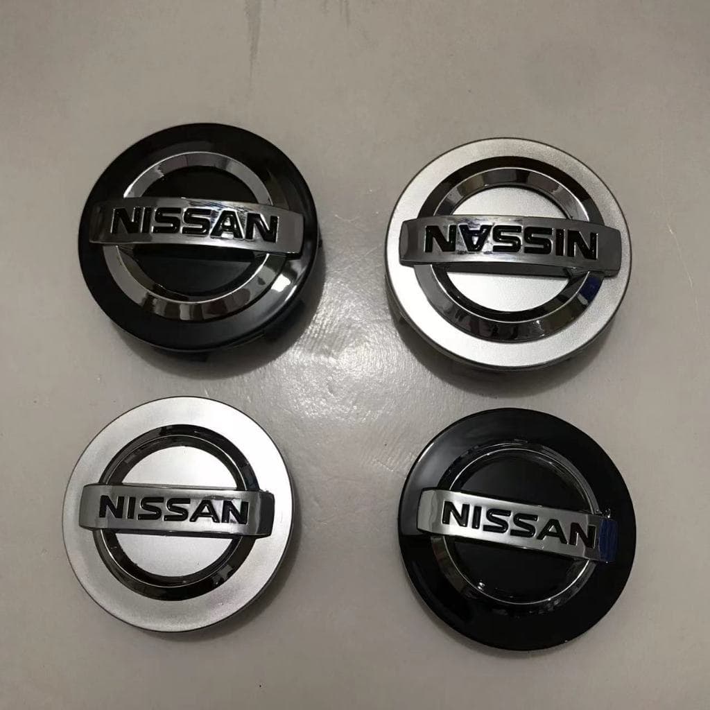NISSAN ครอบดุมล้อ ฝาปิดดุมล้อ ฝาครอบดุมล้อ ฝาปิดดุม 54-60 mm โลโก้ติดรถยนต์ โลโก้รถยนต์ ฝาครอบดุมล้อรถ รูปที่ 8