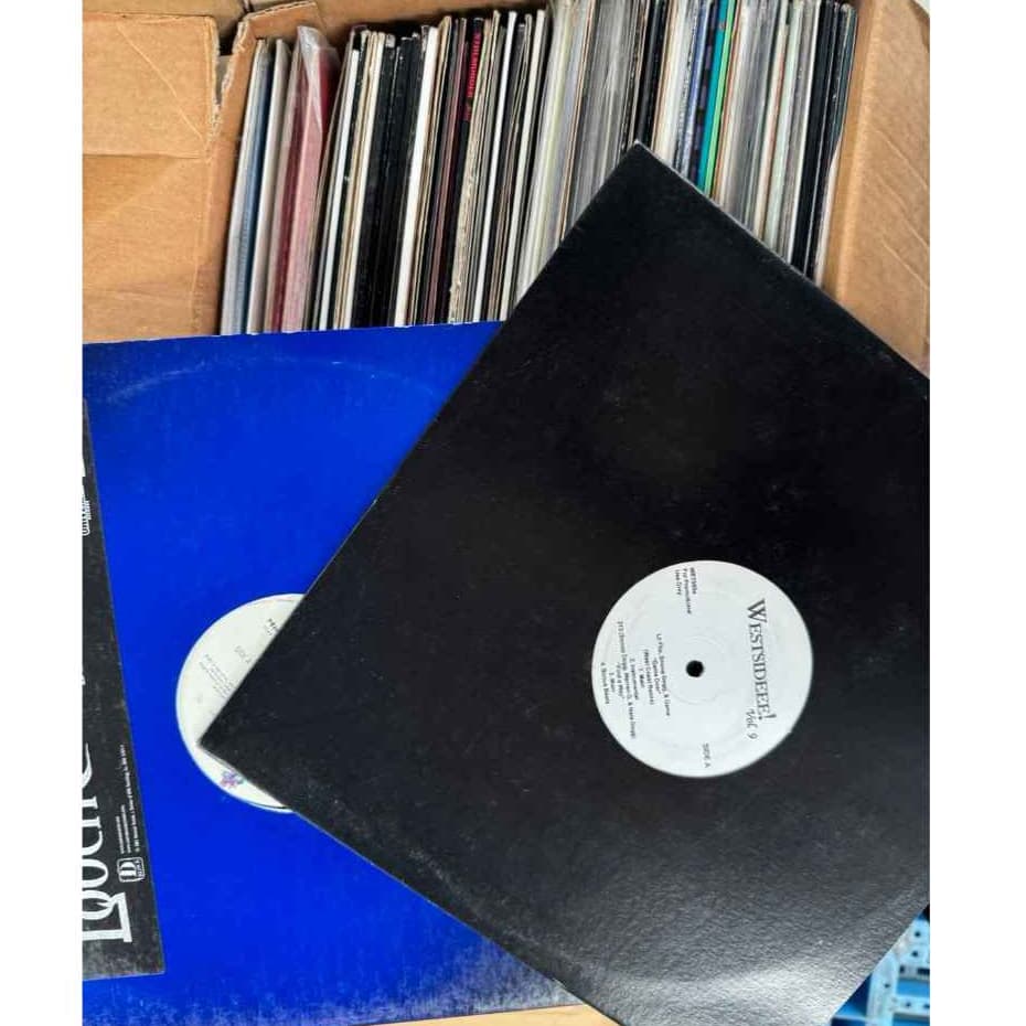 แผ่นเสียง Sounds Vinyl Records สุ่ม 10 แผ่น ขนาด 12 นิ้ว รูปที่ 2