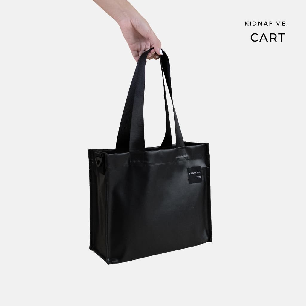กระเป๋าสะพายข้าง ผ้าใบกันน้ำ สะพายไหล่ ขนาดเล็กใส่ของ Mini Laptop พกพาสะดวก CART BAG KIDNAP ME. รูปที่ 9