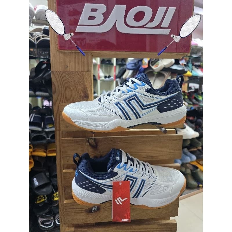 รองเท้าBAOJIแบดมินตันหญิงและชาย BJW1054 size 37-41 BJM845 size 41-45