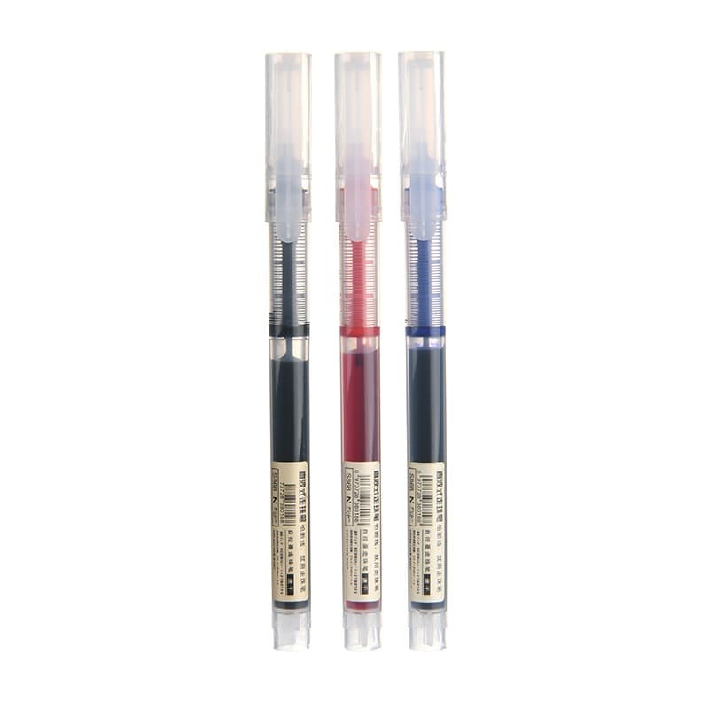 CAWL ปากกาเจล 0.5 มม. สีดำ สีแดง และสีน้ำเงิน หมึกแห้งเร็วความจุสูง เหมาะสำหรับนักศึกษาและสำนักงาน รูปที่ 8