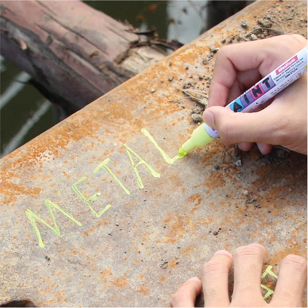 ปากกาเพ้นท์ มาร์คเกอร์ หัวเล็ก ซากุระ 1.0mm SAKURA PAINT MARKER รูปที่ 9