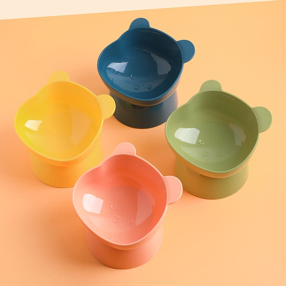 Petcho ชามอาหารสัตว์ ทรงเอียง ชามอาหารหมา ที่ใส่อาหารสัตว์เลี้ยง ชามสัตว์เลี้ยง อุปกรณ์ให้อาหารสัตว์ เอียง 15 องศา รูปที่ 5