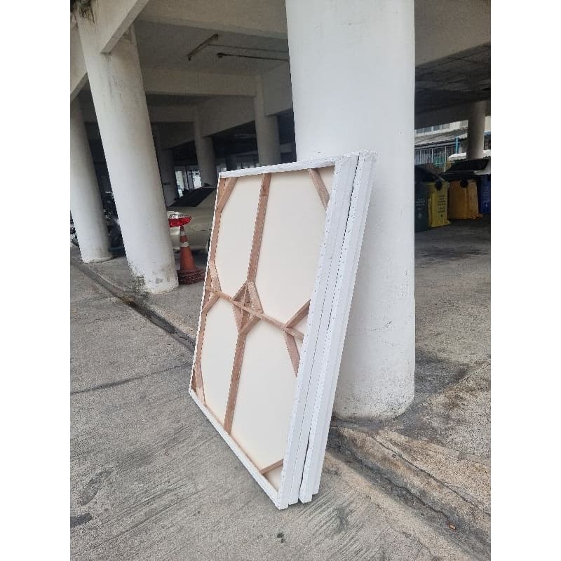 จำหน่ายเฟรมผ้าใบ canvas ขนาด 80x100, 80x120, 80x130, 80x150, 80x170 Cm. ขาวและดำ รูปที่ 6
