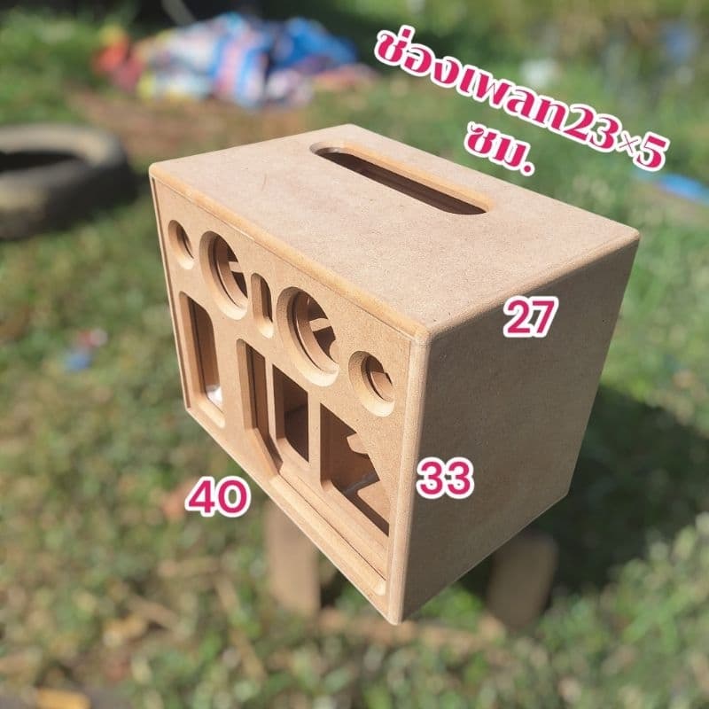 ตู้บลูทูธDiy6.5นิ้ว งานดิบ หน้าใส่อะคริลิคได้ เสียงดี พ็อตโค้ง เบสนุ่ม รูปที่ 2