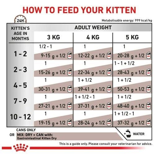 โปรดอ่านก่อนสั่ง Royal Canin Gastro intestinal Kitten บรรจุ 12 กระป๋อง อาหารเปียกลูกแมวท้องเสีย 195g รูปที่ 4