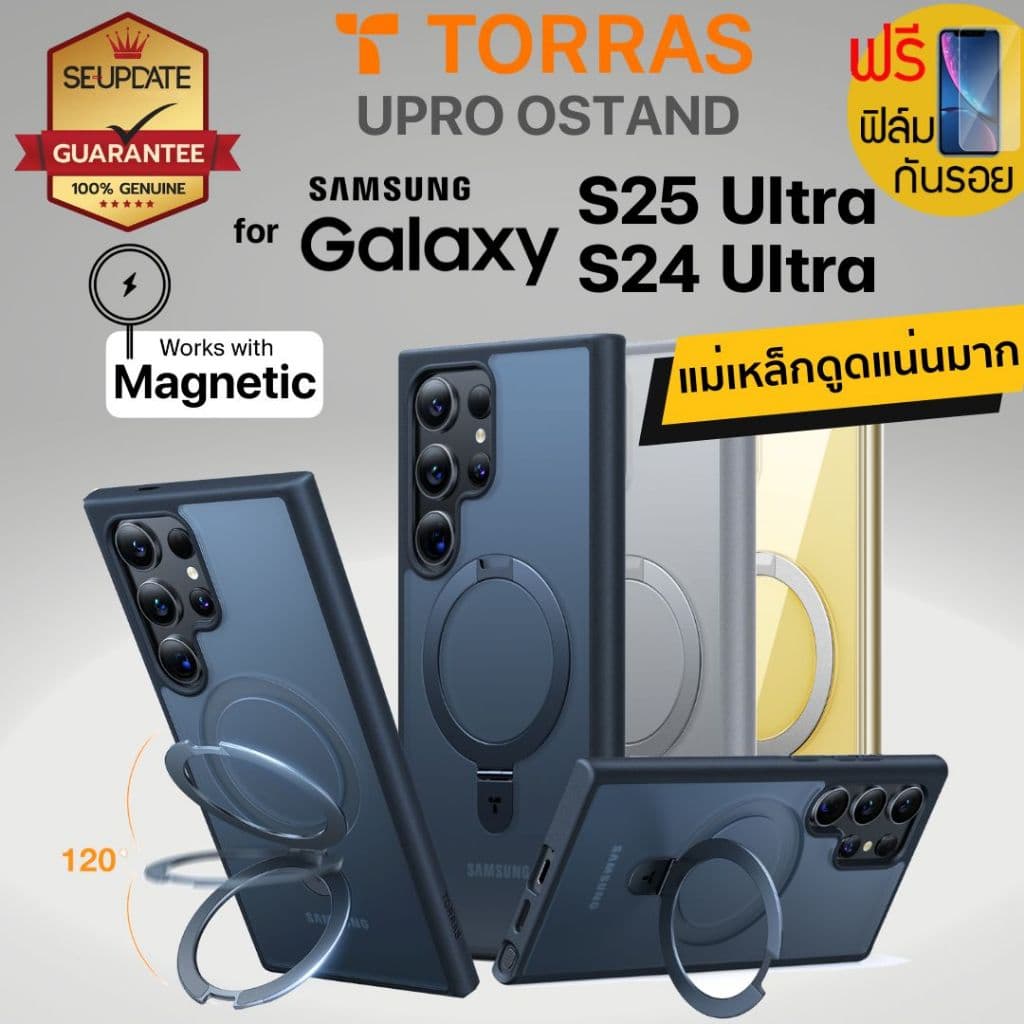 เคส TORRAS UPRO OStand สำหรับ Samsung Galaxy S25 Ultra / S24 Ultra รูปที่ 1