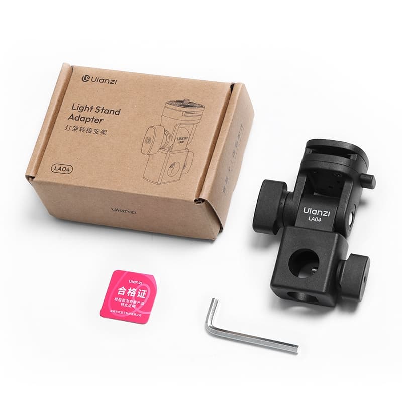 Ulanzi LA04 Light Stand Adapter อะแดปเตอร์ ต่อขาตั้งไฟ ไฟสตูดิโอ กล้อง DSLR Mirrorless แฟลช รูปที่ 9