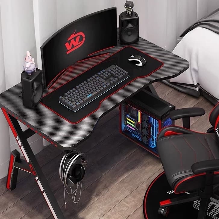 DUDEE โต๊ะเกมมิ่ง วางคอมพิวเตอร์เกมมิ่ง สำหรับอีสปอร์ตGaming Desk รูปที่ 1