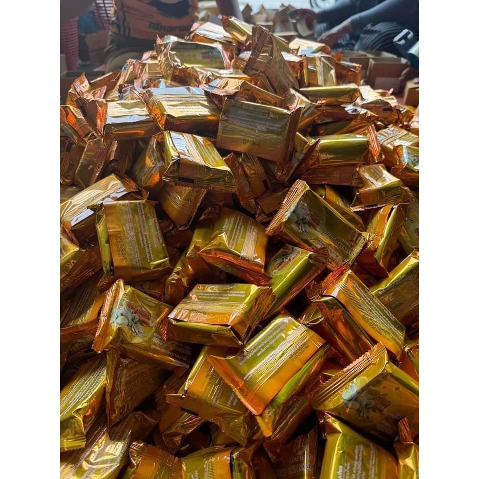 สบู่ขิงน้ำผึ้ง สบู่ขิง Herb Skin Soap สบู่สมุนไพร ขิงกระชาย ผสมน้ำผึ้ง 80g. รูปที่ 5