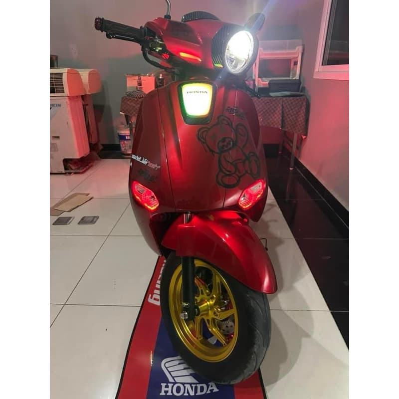 ปลั๊กไฟหรี่RGBรอบโคม จีออโน่ แบบเสียบได้เลย 549 ไม่ต้องตัดสายไฟ ตรงรุ่น Honda Giorno + Giorno125 รูปที่ 5