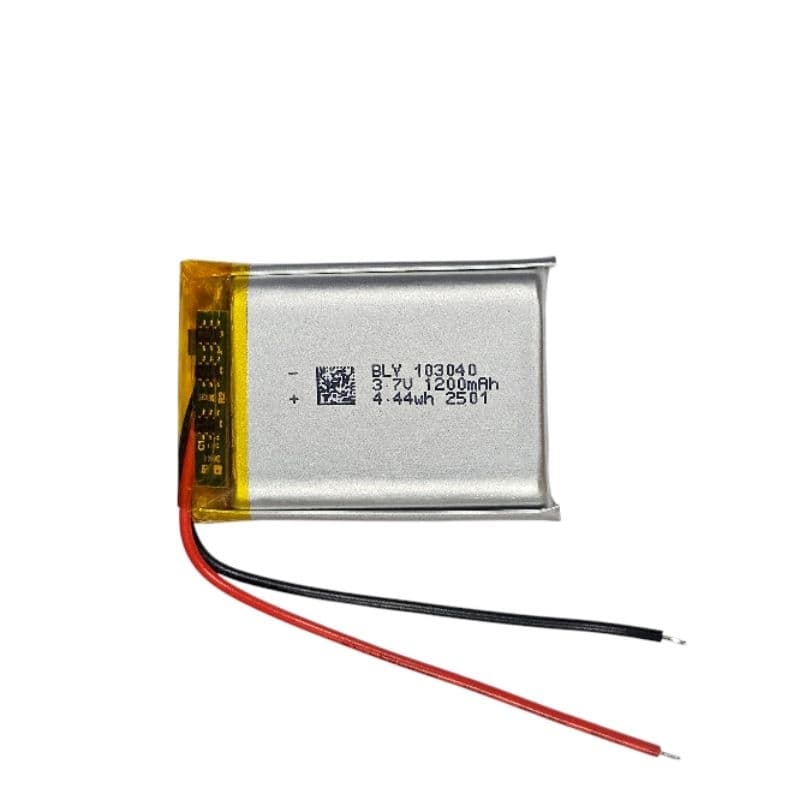 แบตเตอรี่ Battery 103040 1200mAh 3.7v Lithium Ion Polymer/Li-Ion MP3 MP4 MP5 เครื่องเล่นลำโพง DVD GPS VR รถ แบตกล้อง รูปที่ 5