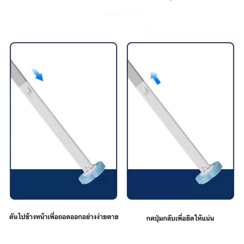 แปรงขัดห้องน้ำ แบบใช้แล้วทิ้ง แปรงขัดส้วม มีน้ำยาล้างห้องน้ำในตัว แขวนผนัง ติดตั้งง่าย ATTCH รูปที่ 5