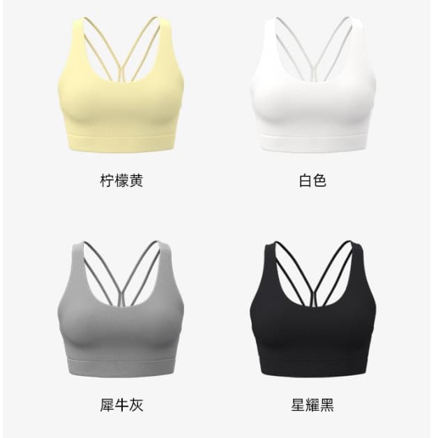 เสื้อบราโยคะ SportBra สปอร์ตบราออกกำลังกาย สายเดี่ยวไขว้หลังตะข่ายหลัง ทรงใหม่สวยใส่สบายทรงสวย บราเย็บติด JYMN069 รูปที่ 7