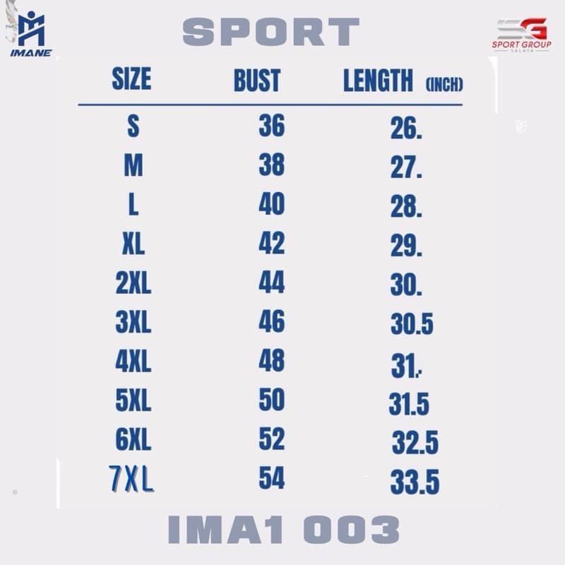 IMANE เสื้อกีฬาคอสีปก พร้อมโลโก้ M กลางตัว IMA1 002 รูปที่ 9