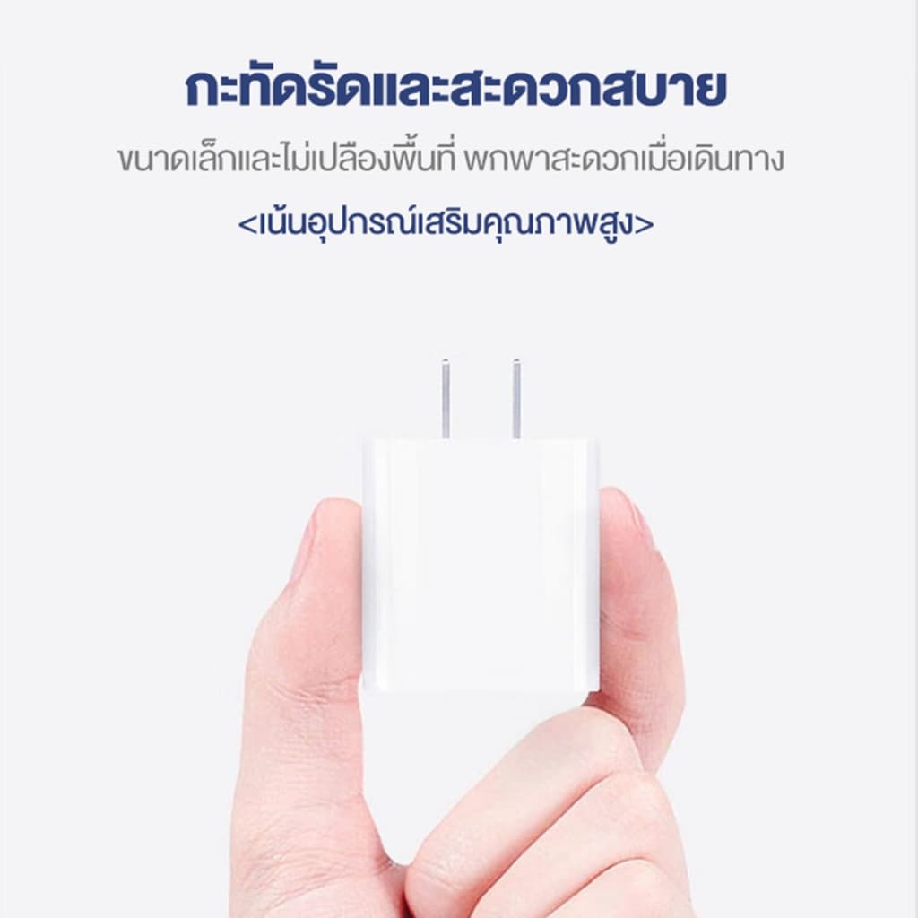 สายชาร์จ PD 35W ชุดชาร์จ type-c Fastcharge USB-C to USB-C สำหรับ iP7~16 สายชาร์จเร็ว+หัวชาร์จ สำ รูปที่ 3