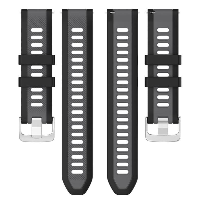 สายนาฬิกา Garmin Forerunner165 ลายตรงรุ่นสีทูโทน ใช้ได้กับรุ่น 245/645/55/vivo3/VenuSQ/SQ2 ขนาด20mm จากไทย ทุกวัน รูปที่ 4