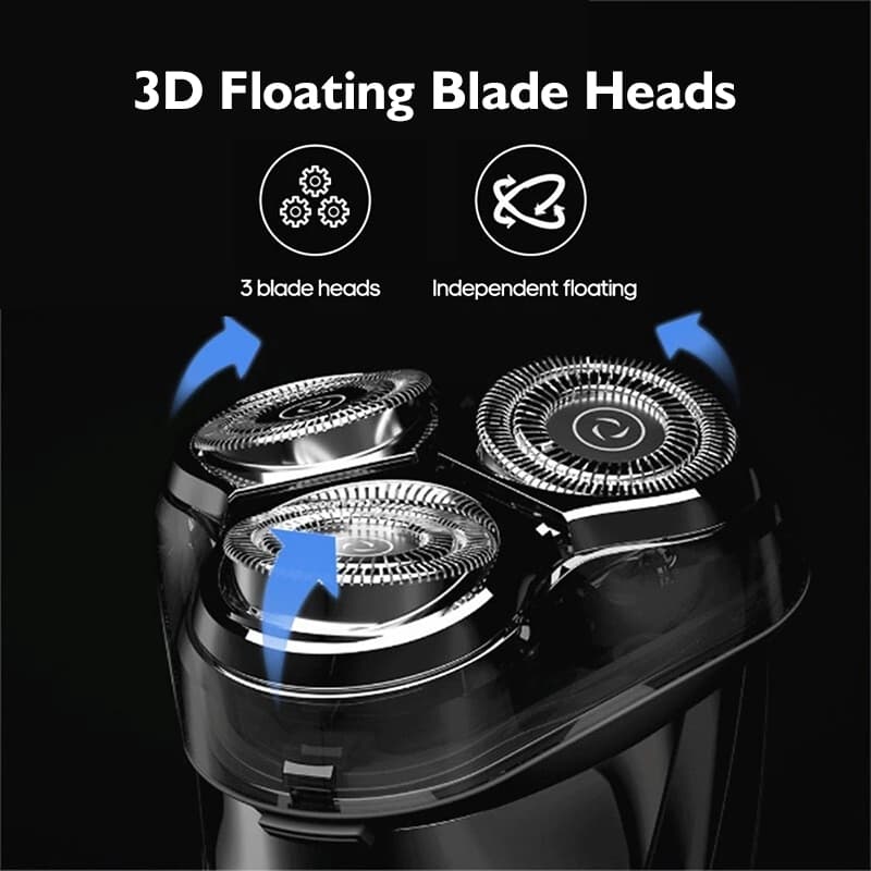 Enchen ที่โกนหนวดไฟฟ้า Electric Shaver Black Stone 3 โกนหนวดไฟฟ้า ใบมีด 3D กันน้ำ มีที่กันจอน รูปที่ 3