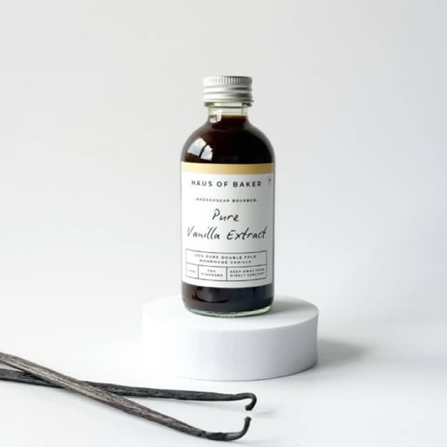 Madagascar Pure Vanilla Extract Double Fold Recipe วานิลลาแอกซ์แทรก สารสกัดวานิลลาบริสุทธิ์ กลิ่นวานิลลาแท้ 100% รูปที่ 1