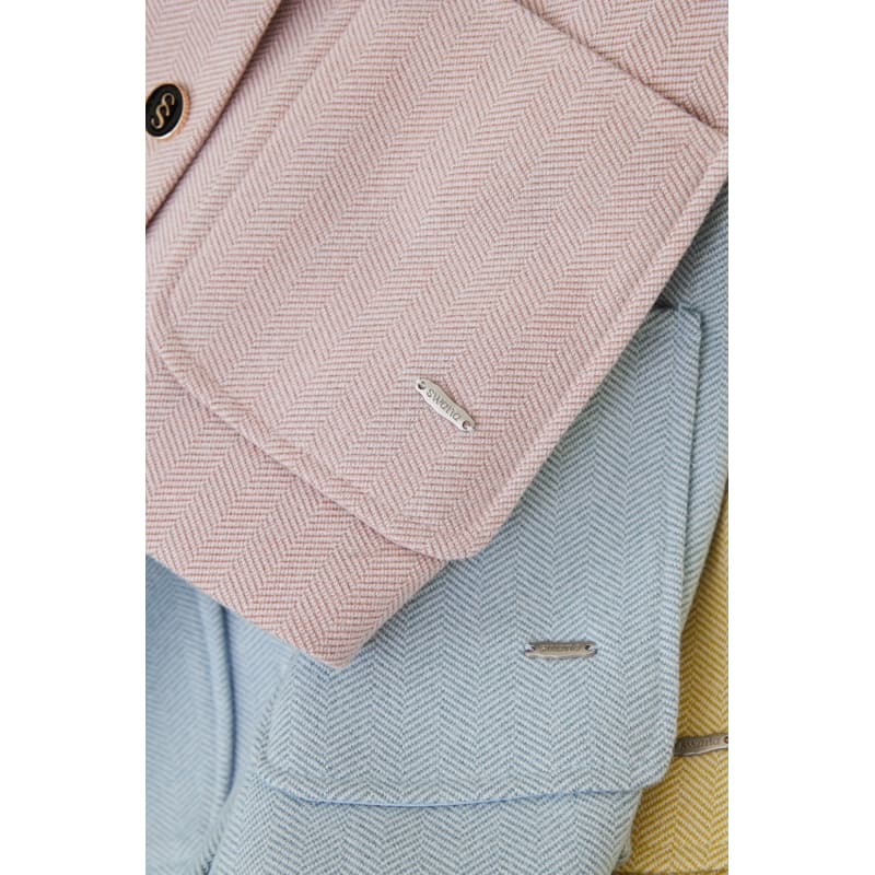 Swana.ss - Macaron faye blazer crop S-4XL สีพาสเทล เสื้อครอปเบเซอร์ รูปที่ 7