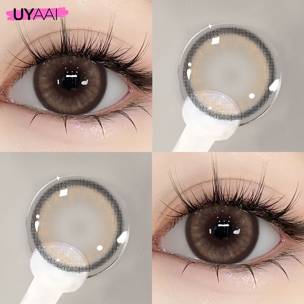 𝐔𝐘𝐀𝐀𝐈 𝐱 𝐅𝐑𝐄𝐒𝐇𝐋𝐀𝐃𝐘 คอนแทคเลนส์สายตาสั้น สีธรรมชาติ มีค่าสายตา ในไทย รูปที่ 6
