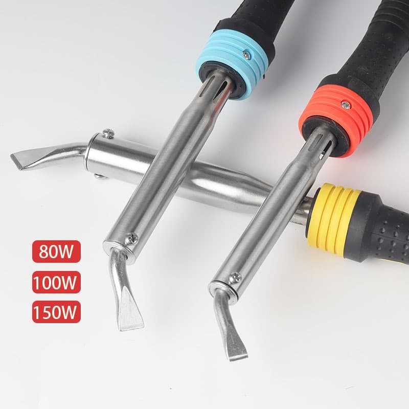 MUSCLE COW หัวแร้งบัดกรี 80W 100W 150W เครื่องเชื่อมเหล็กด้วยปลาย หัวแร้งแช่ หัวแร้งแช่ปากงอ หัวแร้งเชื่อมสังกะสี รูปที่ 4