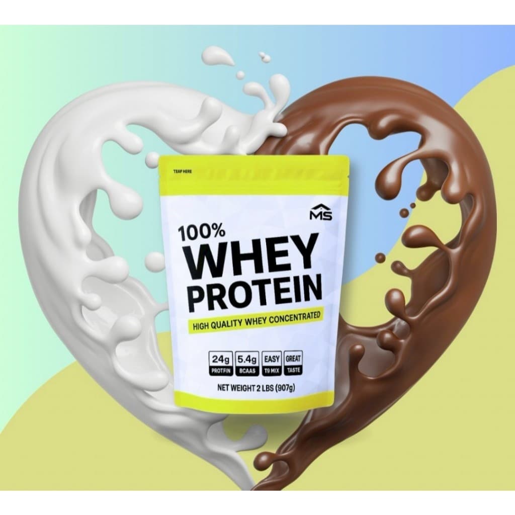 MS WHEY PROTEIN เวย์ โปรตีน จาก นม ไม่ใช่ soy ถั่วเหลือง รูปที่ 3