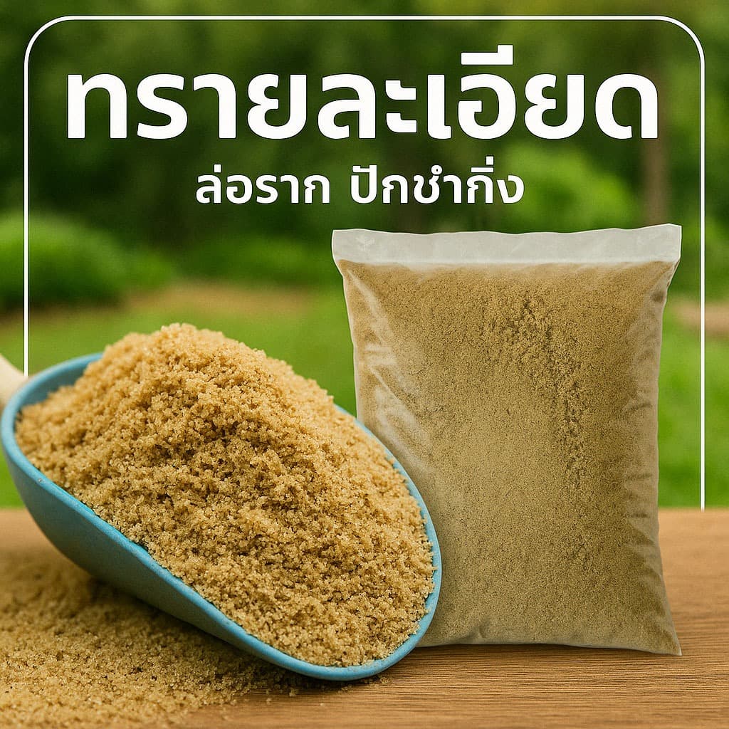 ทรายละเอียด ปลูกต้นไม้ ร่อนละเอียด เพาะเมล็ดล่อราก ปักชำ ผสมดินปลูก ไม้อวบน้ำ แคตตัส หนักประมาณ1KG. รูปที่ 1