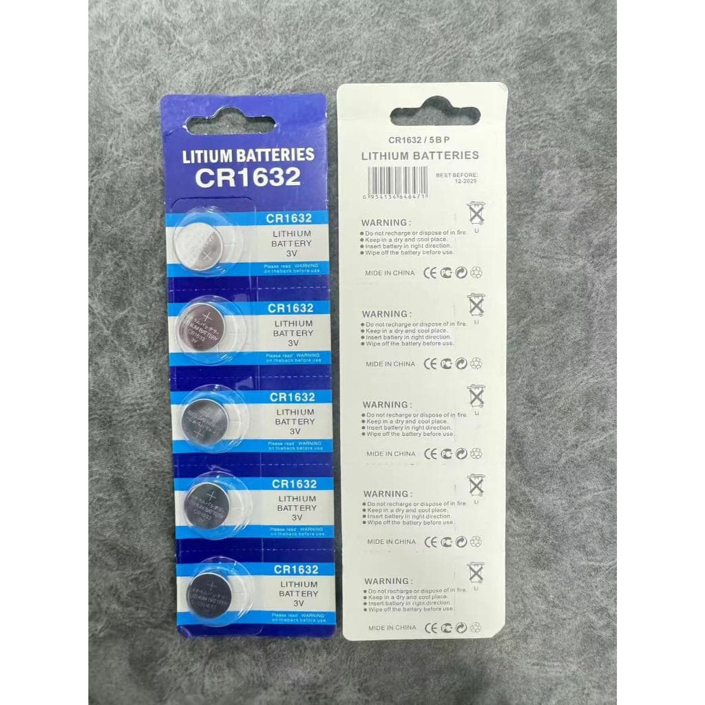 ถ่านกระดุม ถ่านรีโมท ถ่านไบออส J.PAN LITHIUM BATTERIES CR1632 นาฬิกา รีโมท เครื่องชั่ง ของเล่น และอื่นๆ รูปที่ 5