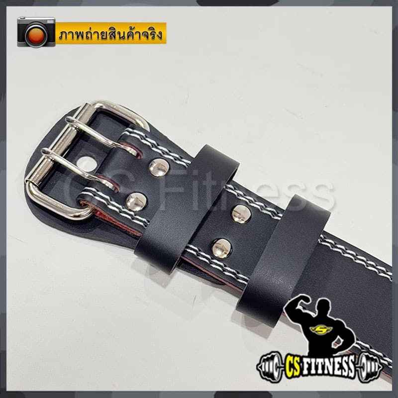 เข็มขัดยกน้ำหนัก หนังกว้าง 15cm – PU Leather Lifting Belt รูปที่ 6