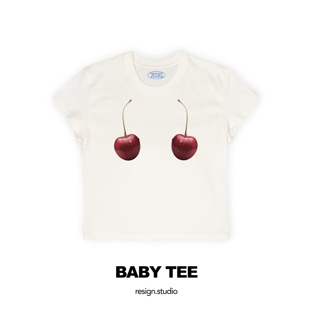 reaign studio - babytee ลาย Cherry Bar รูปที่ 1