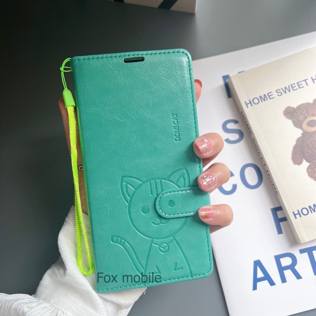 เคสฝาพับ เคสเปิดปิด Domicat VIVO V50 V50lite Y04/Y04S Y29S Y29 4G/Y39 Y02 Y02S Y27 Y03 Y03T Y15S / Y21S / Y20 / Y30 /Y50 รูปที่ 5