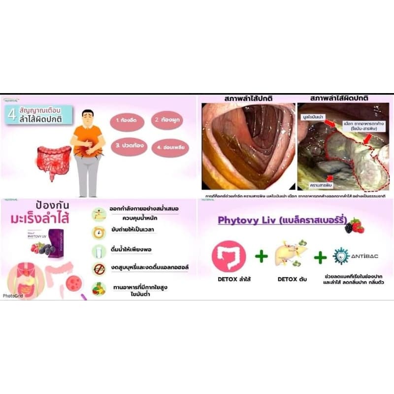 PHYTOVY LIV DETOX ไฟโตวี่ ลีฟ แท้100% รูปที่ 9