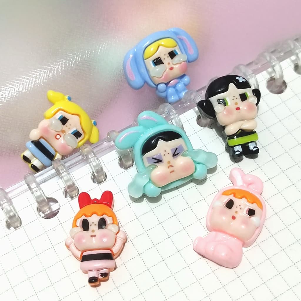 ส่งจากไทย ตัวติดรองเท้า ver.เต็มตัว เซต 6 ชิ้น รูปที่ 2
