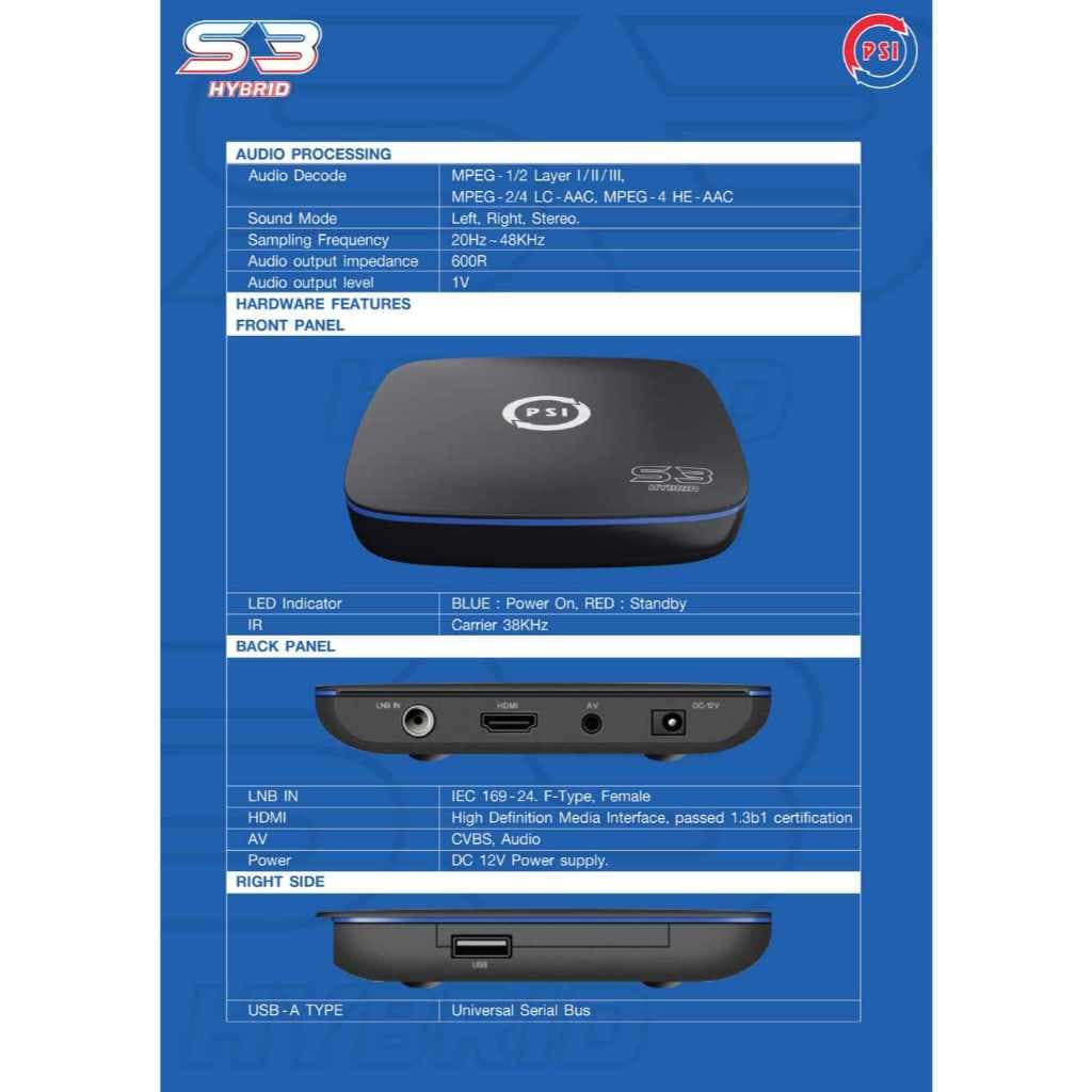 กล่อง PSI 2026 S Series รับประกันศูนย์ 1ปี ใหม่ล่าสุด รูปที่ 5