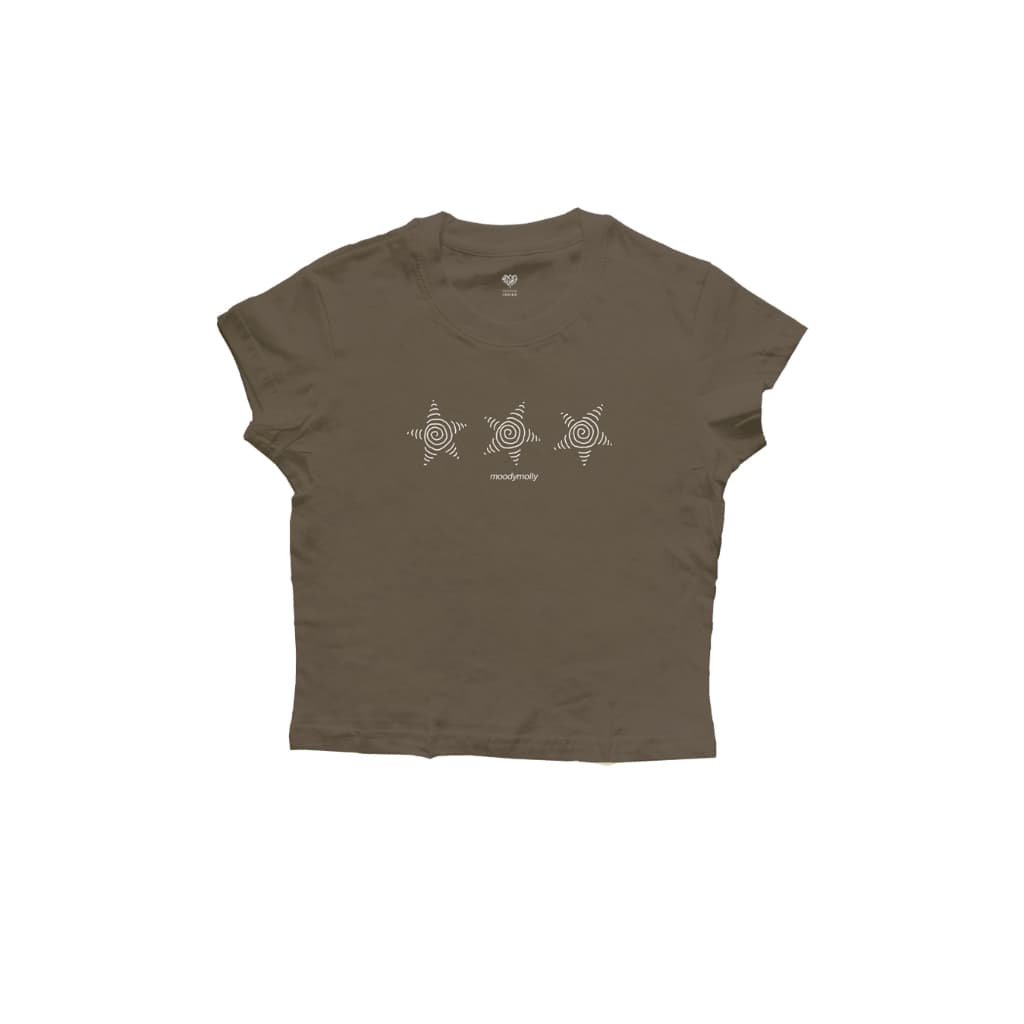 moodymolly New color เสื้อ babytee ลายสกรีนดาว รูปที่ 7