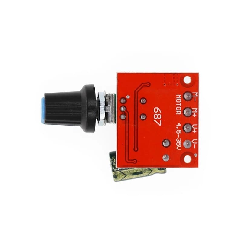 PWM DC ดิมเมอร์ ปรับความเร็วมอเตอร์ DC 4.5V-35V ควบคุมรอบมอเตอร์ ปรับแรงดันไฟ รูปที่ 3