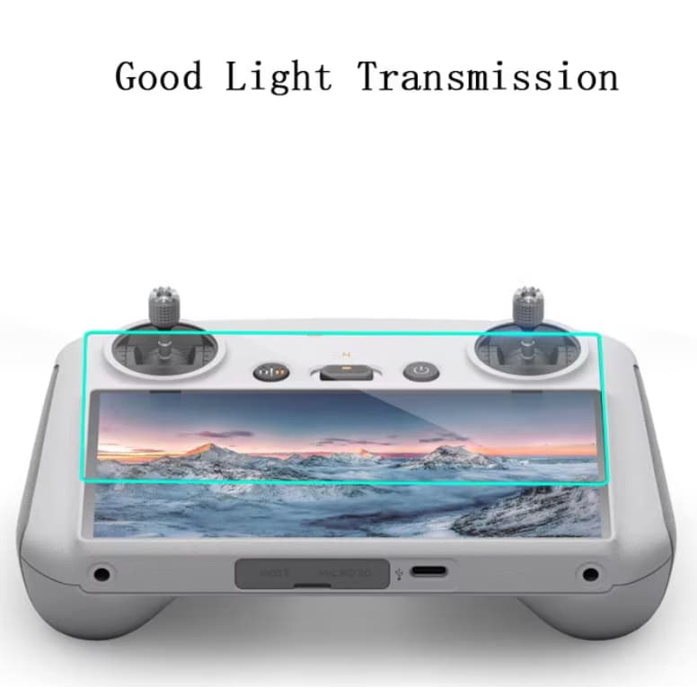 กระจกกันรอยหน้าจอรีโมท DJI Drone Mini5Pro Avata360 RC2Pro , RC2 RC Air3 ,Air2 ,Air2s ,mini3 ,mini3Pro ,Mavic2 Mavic3 รูปที่ 3