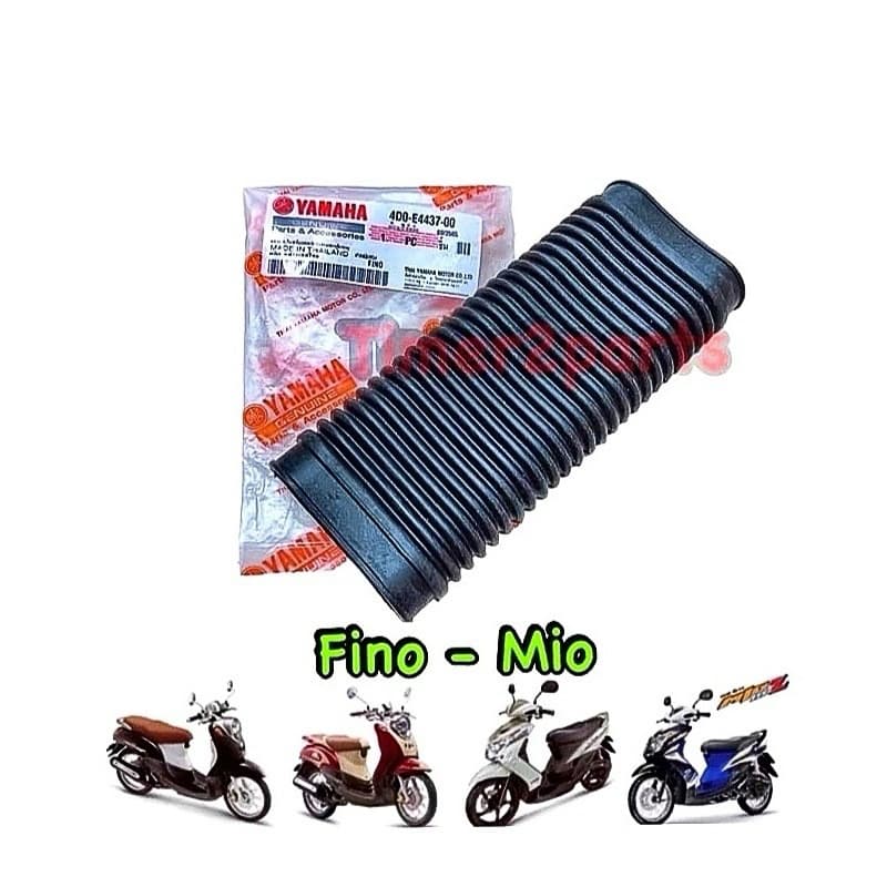ท่อย่น Fino Mio ** มีตัวเลือก** ท่ออากาศเข้าห้องcvt มอเตอร์ไซค์ รูปที่ 1