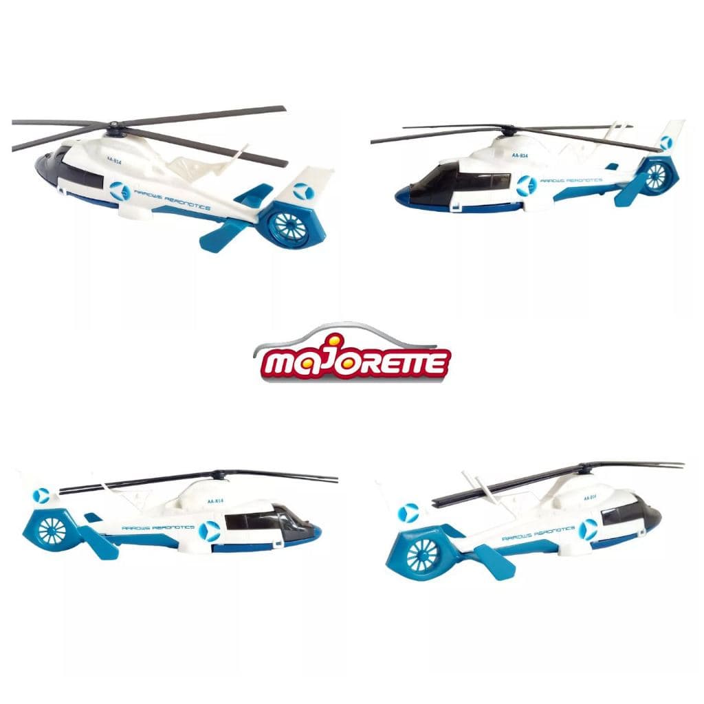 โมเดลเฮลิคอปเตอร์ helicopter งานแท้ majorette พับเก็บล้อได้ *งานนอกแพ็ค* เคลียสต๊อกจากโรงงาน โมเดลเครื่องบิน รูปที่ 5